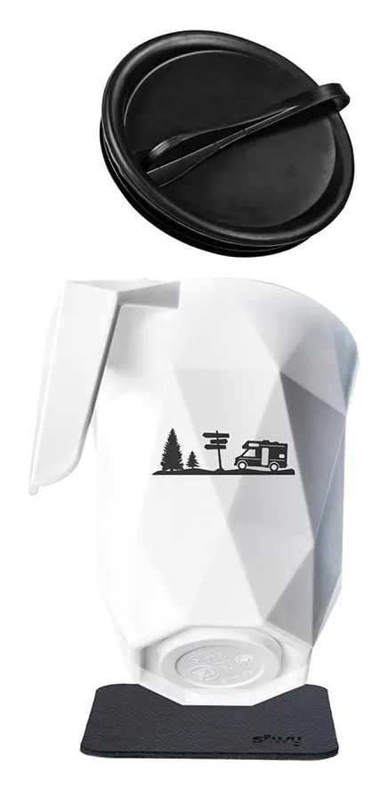 Taza magnética de camping Silwy
