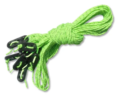 DD Hammocks Superlight Guy Rope – Vientos neón (8 x 2 m)