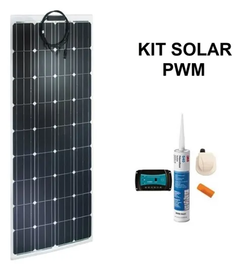 Kit Solar Semiflexible Monocristalino 120 W