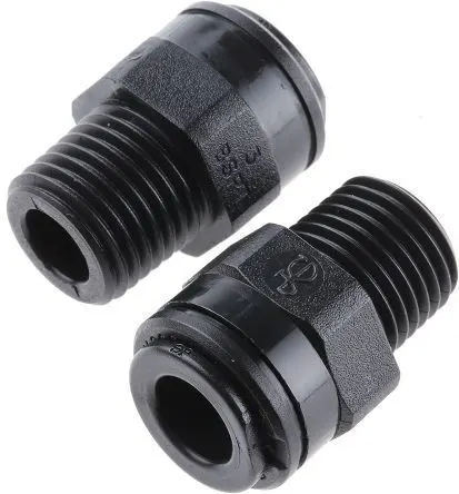 Adaptador John Guest Ø12mm a rosca macho 3/8