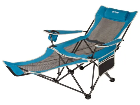 Silla tumbona plegable camping Aktive