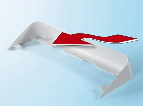 Alerón delantero para claraboya Fiamma 40×40