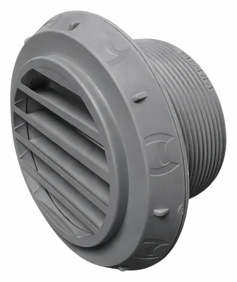 Difusor de aire Ø 60 a 45º orientable GRIS