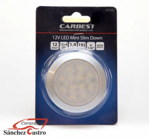 Luz Redonda con Dos COLORES12 + 6 LED