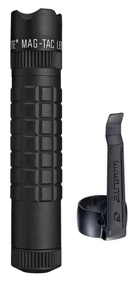 Maglite® Mag-Tac Policial Led con corona negra – Linterna