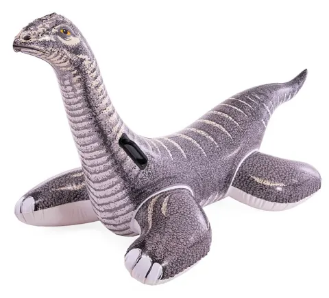 Flotador hinchable brontosaurio realista con asas