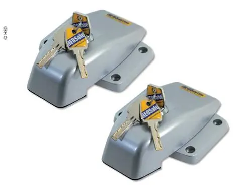 Van Security F. Puertas deslizantes, traseras y del ala 2 Establezca gris/plata