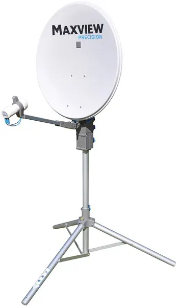 Manual Sat-Atennne MaxView Precision I.D. 65 cm MIT Twin Lnb