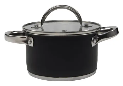 Cacerola Black de acero inoxidable de ø 16 cm