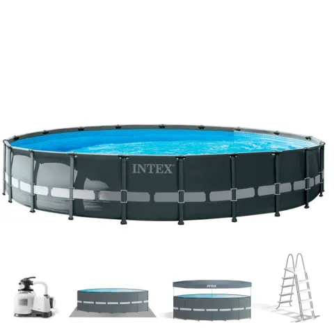 Piscina desmontable redonda intex ultra xtr frame 6 metros con depuradora