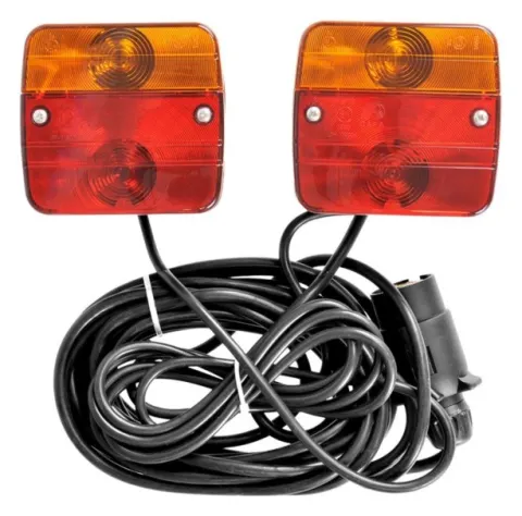 Pack de 2 Luces portátiles de remolque con imanes