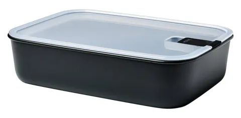 Mepal easyclip Nordic Black recipiente de 2250 ml