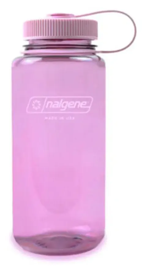 Botella reutilizable 500ml rosa pastel boca ancha Nalgene Sustain