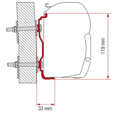 Adaptador – Hymer -Kit Para F45/f70 De 2016
