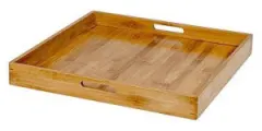 Alimentación outdoor: Bo-Camp – Urban Outdoor Oplegblad / Dienblad marrón 42 x 42 x 5 cm
