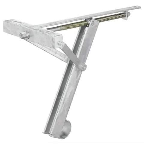 Pata estabilizadora de esquina 450 kg 559 x 278 mm Al: 450 mm