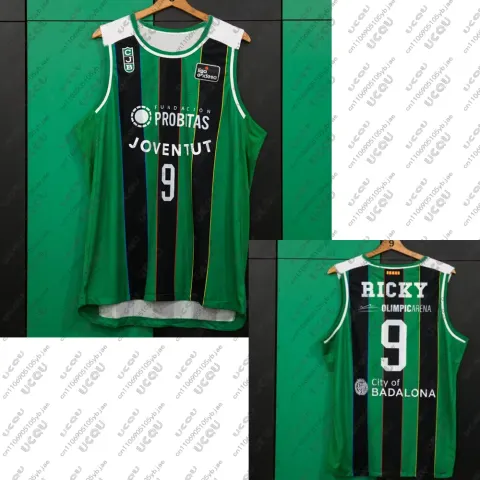 Camiseta Deportiva Informal A-ACB 2026 para Hombre, Niño, Chaleco Deportivo, Sudadera, Camiseta de Baloncesto J-Joventut, Equipación Local y Visitante