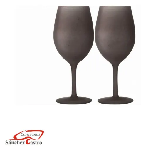 Copas de Vino Brownsatin 2 Unidades