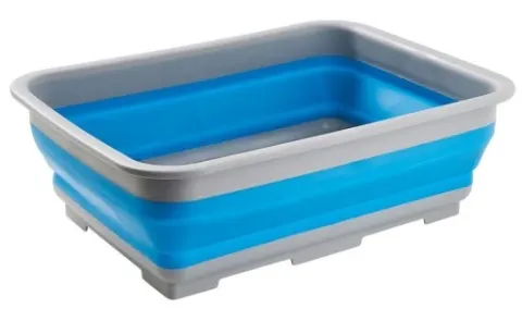 BARREÑO RECTANGULAR PLEGABLE SILICONA · Ref. 0587121