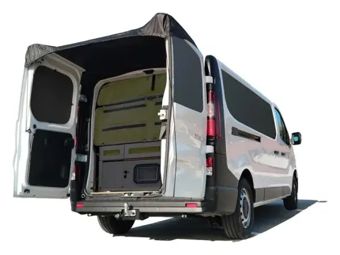 Toldo trasero 3 en 1 para vehiculos de doble puerta trasera -Trafic, Primastar, Talento, NV300, Vivaro