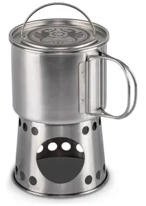 Vaso de cocina para acampada Petromax de 0,75 litros