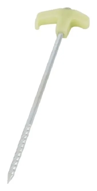 Piqueta de acero con mango luminoso x4. Outwell.