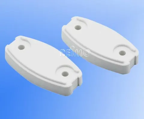 Placa de soporte de plástico blanco 10mm- 2 uds.