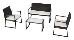 Otros muebles de exterior: Conjunto muebles ratán para jardín aktive garden