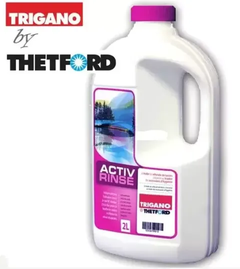 Activ Rinse rosa Trigano Thetford 2 litros para cisternas de caravanas y autocaravanas. – Ref. 15942180