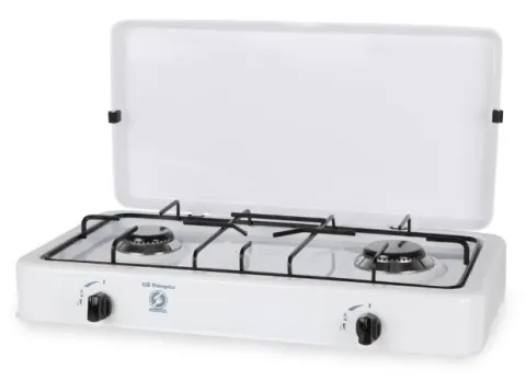 Hornillo a gas de 2 fuegos FO 2350 de Orbegozo