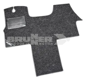 Alfombrilla para cabina Renault trafic 2014 Tapis Deluxe Brunner.