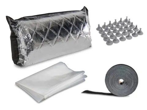 Kit de elaboración de aislantes térmicos para ventanas GRIS
