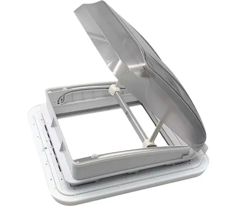 MUCHOCAMPING Claraboya 40X40 Clear Completa C/LED