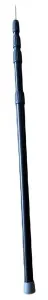 Campguru Aluminio Tarp Pole negro Telescopisch250 Cm