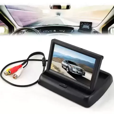 Monitor 4´´ color con soporte camuflado autocaravana camper – Ref. M04412TFT