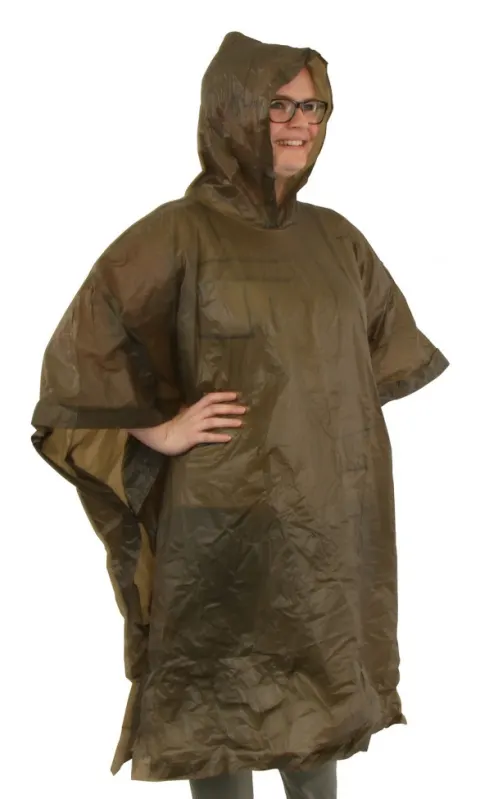 Poncho impermeable de PVC OZtrail HEAVY DUTY PONCHO – caqui