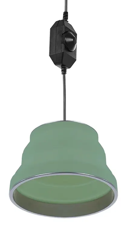 ProPlus Green lámpara colgante de silicona de Ø 20 cm