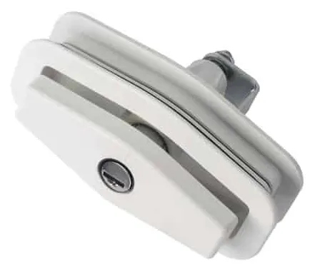 Cerradura arcon autocaravana STS Blanca