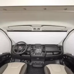 Oscurecedores, estores y persianas: Oscurecedor Frontal FP300 con estor de parabrisas para Fiat Ducato, Peugeot boxer, Citroen Jumper 250/290. Sin espejo