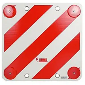 Fiamma Placa De Peligro Plastico