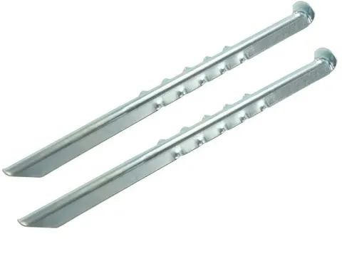 Piquetas semicirculares acanaladas ProPlus 40 cm