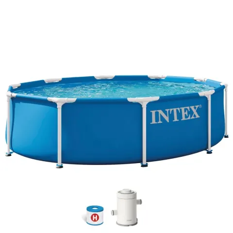 Piscina desmontable redonda metal frame 3 metros