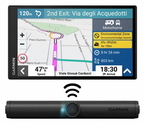 GPS Camper 795 + Cámara BC40 GARMIN