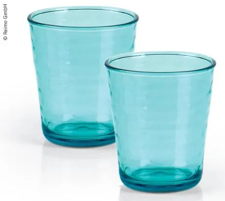 Juego De Vasos Tritan De Alta Calidad Chalet 2 Piezas