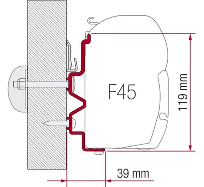 Adaptador Rapido 90df-10 350cm