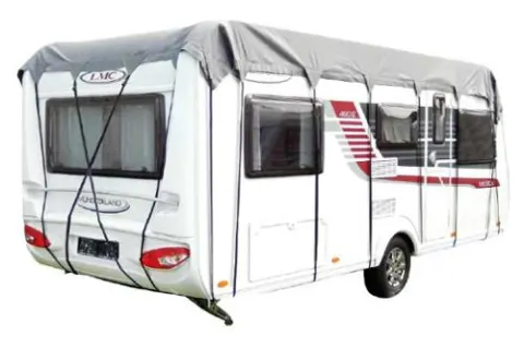Protección de techo de invierno lona universal 850×300, incluidos 14 cinturones inferiores