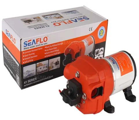 Bomba de agua 10L con presostato Seaflo 12v