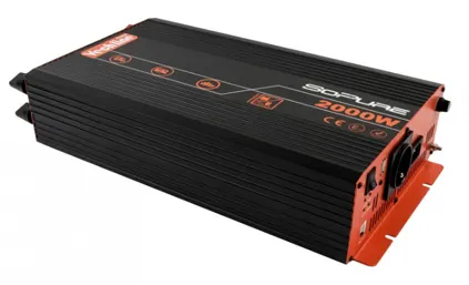 Inversor Vechline Onda Pura 2000W con USB 1 salida (RASTRO)