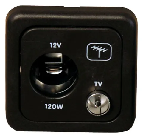 Enchufe 12 V + TV