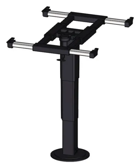 Soporte, mesa medida 342-712mm